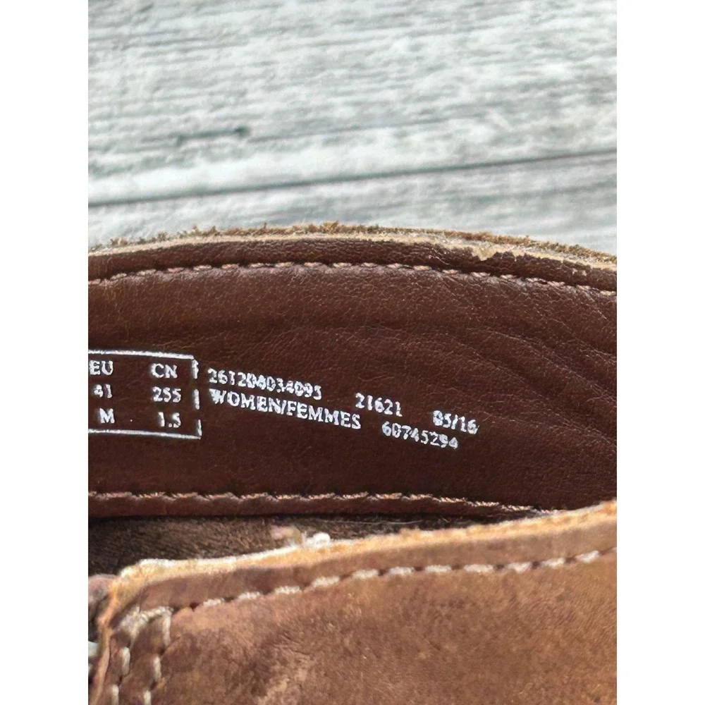 Clarks leather ankle